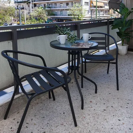 Boutique Stylish 1 Bd Apt In Patisia With Balcony Apartment