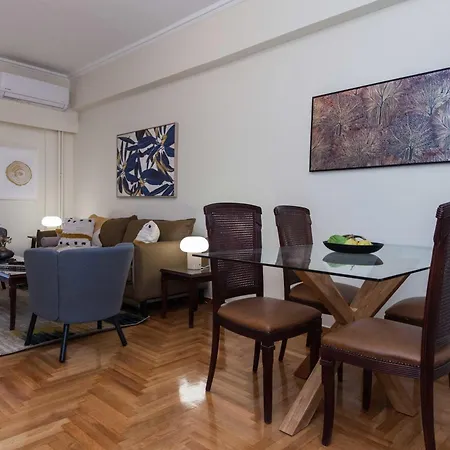 Boutique Stylish 1 Bd Apt In Patisia With Balcony Apartment