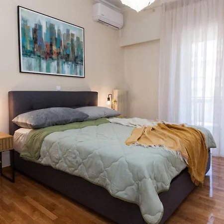 Boutique Stylish 1 Bd Apt In Patisia With Balcony Apartment *